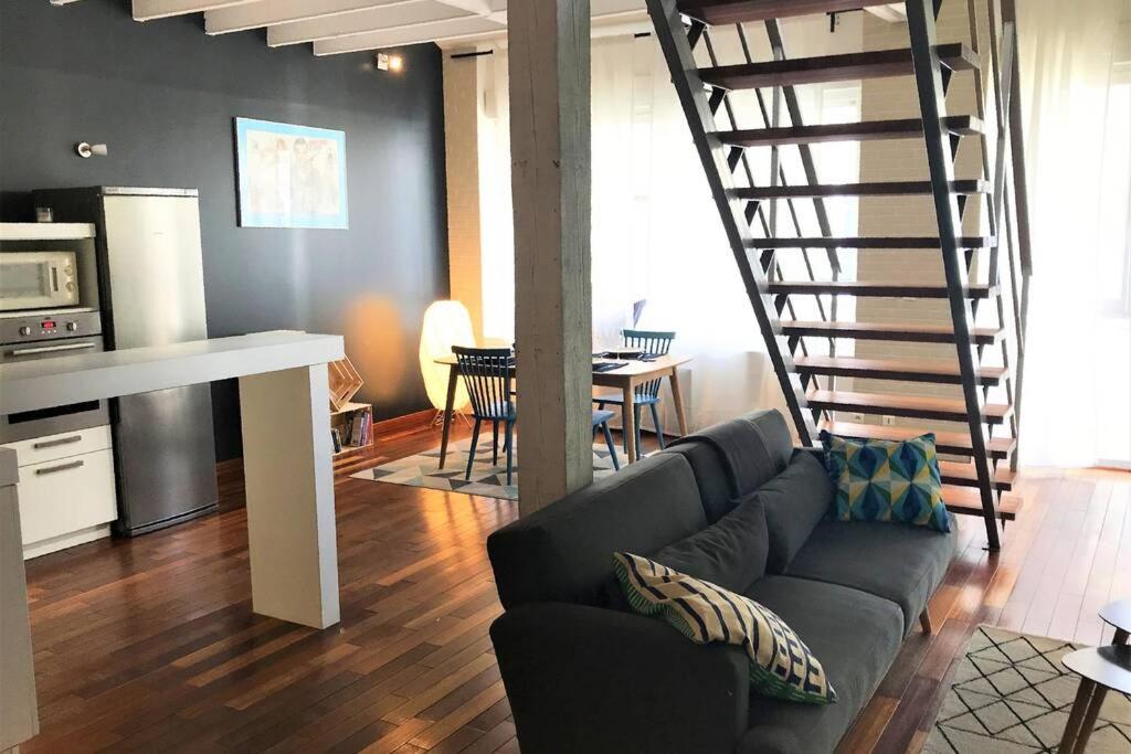 Loft Hyper Centre Reims 6 Pers Avec Parking Apartment Luaran gambar