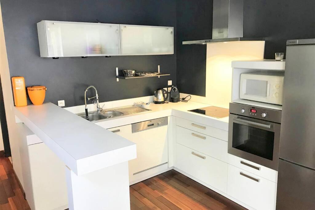 Loft Hyper Centre Reims 6 Pers Avec Parking Apartment Luaran gambar